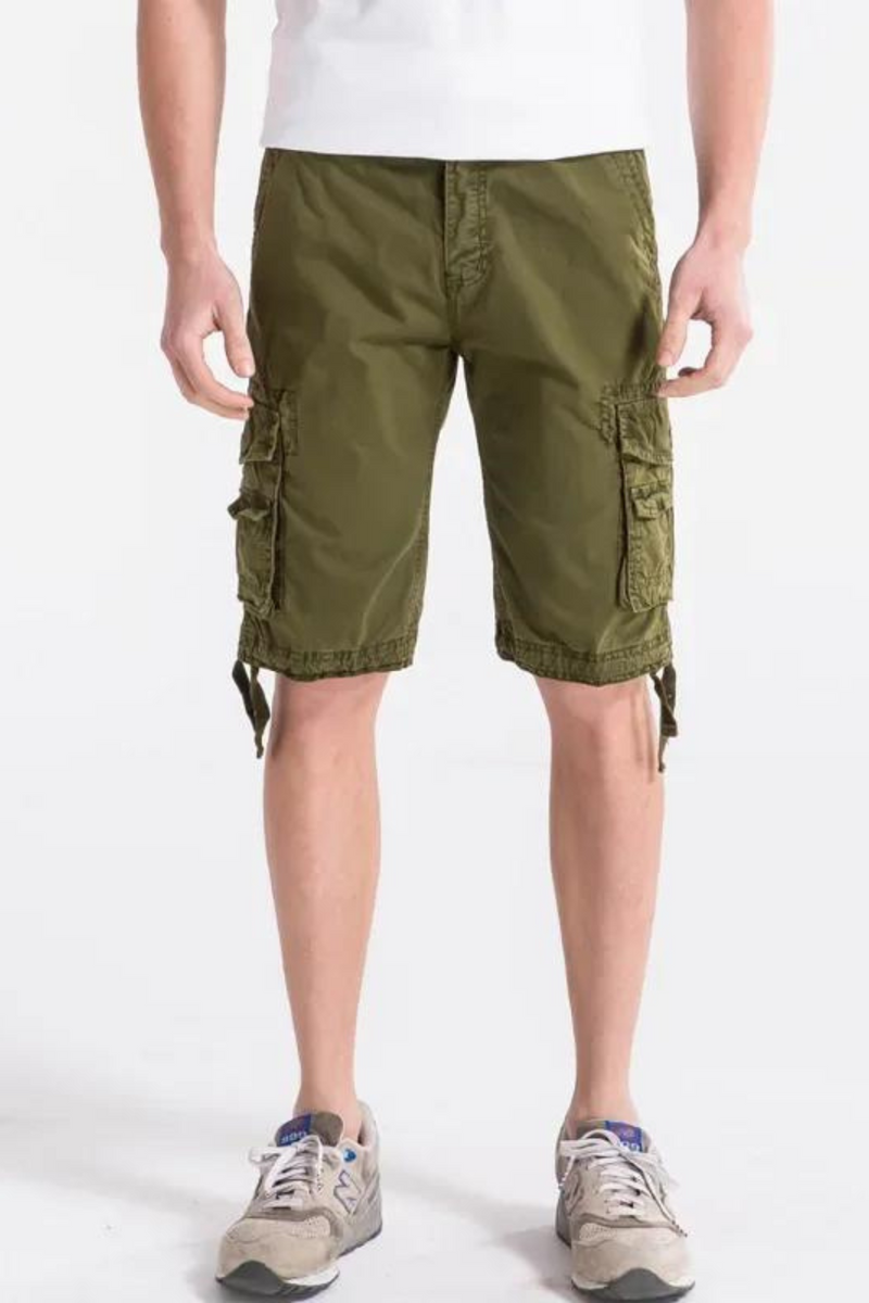 Summer Men's Casual Cotton Loose Camouflage Army Cargo Shorts Long Military Camo Baggy Male Tactical Shorts