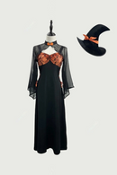 Cross-border Halloween National Style Witch Costumes Halloween Witch Costumes