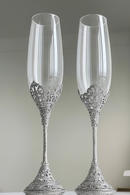 High Foot Crystal Red Creative Home Glassware High Beauty Light Luxury Awakening Cup Set Box