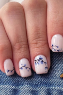 24pcs Square Fake Nails +1 Nail File