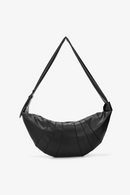 Crossbody Bag Men Croissant Men's Crossbody Bag Luxury Soft Leather Shoulder Bags Male Large Capacity