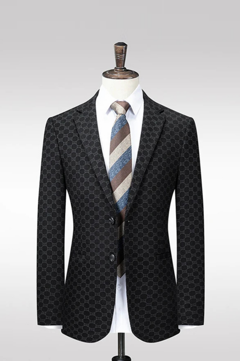 Slim Personality Suit Handsome Single Top Men's Clothing