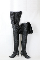 Sorbern 85Cm/125 Long Boots Women High Heels Pointed Toe Fetish Shoes Custom Wide Slim Fit Stilettos Kitten Heeled Shoes