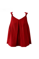 Women's Twisted V-neck Sleeveless Suspender Female Summer Off-shoulder Tops