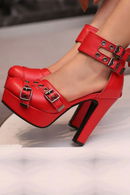 Women Sandals Summer Shoes Strap Pumps Wedding Fetish Dance Party Shoes