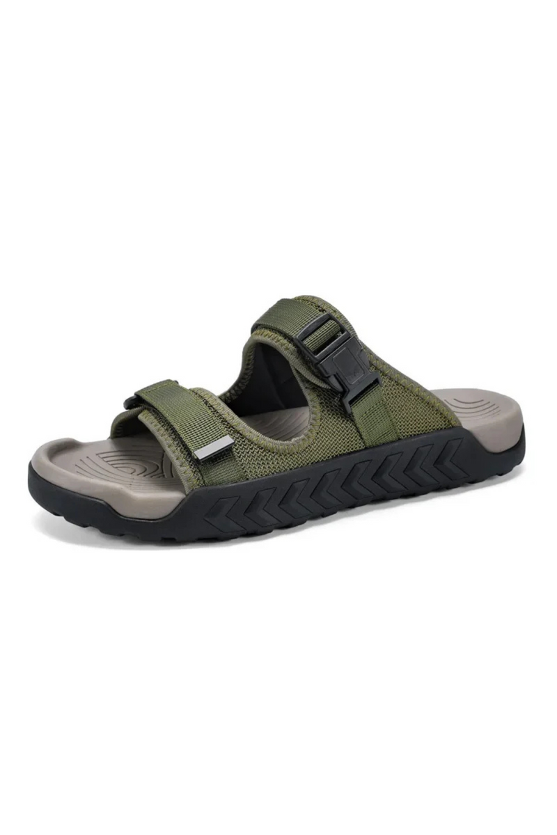 Men Slippers Outdoor Thick Bottom Breathable Slippers Beach Sandals Summer Casual Shoes