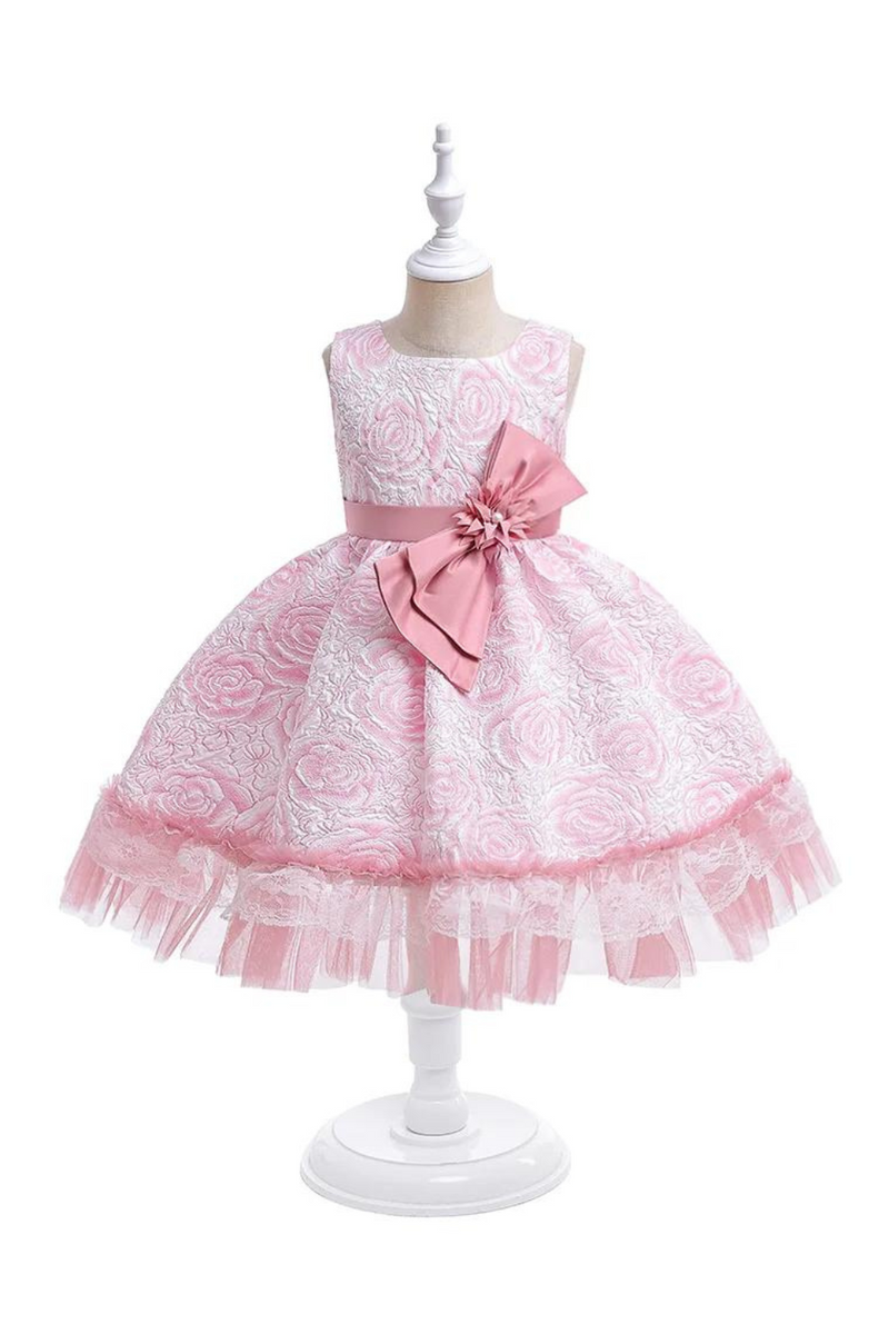 Bridemaids Girl Dresses Costume Summer Pageant Wedding Princess Kids Dress for Girls Flower Birthday Evening Gown