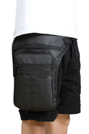 Men Waterproof Thigh Bag Waist Pack Fanny Packs Motorcycle Crossbody Hip Belt Bag Chest Pack