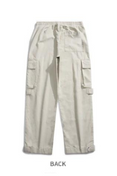 Retro Straight Cargo Pants Men Streetwear Autumn Loose Versatile Wide Leg Casual Trousers