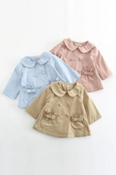 Spring Autumn Girls Windbreaker Children Outwear Baby Coats Kids Jacket