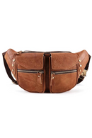 Genuine Leather Men Messenger Bag Casual Crossbody Bag Handbag Male Travel Shoulder Chest Bag