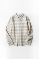 Men Shirt Long Sleeve Blouse Classical Tops Casual Fresh Literature Pure Cotton Shirt