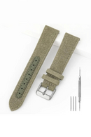 Leather Military Watchband Fast Release Universal Replacement Comfortable Sport Nylon Watch Strap