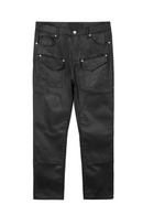 Motorcycle Jeans Men High Spliced Loose Denim Pencil Pants Men Trousers