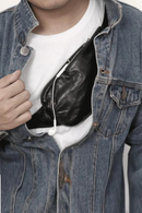 Genuine Leather Handmade Mini Waist Pack Handbag