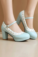 Elegant Pumps Shoes Women's Heeled Party Office Wedding Shoes
