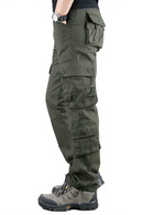 Men's Cargo Pants Men's Casual Trousers Loose Straight Pants