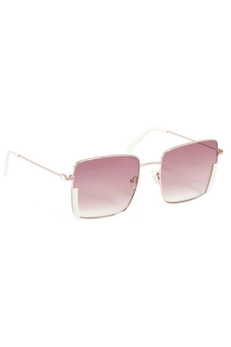 Trending Nickel-Free Metal Sunglasses Women Big Frame Pink Oversized Shades For Men UV400 Glasses Travel Beach Summer