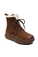 Woman Autumn Booties Motorcycle Spring Ankle Boots Platform Wedge Flats Shoes