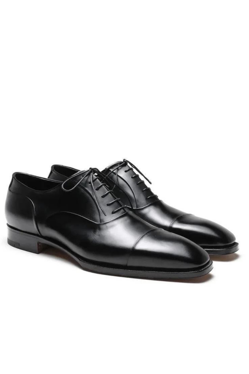 Oxford Elegant Men Dress Shoes Handmade Formal Office Man Shoe Business Designer Genuine Leather Shoes Men