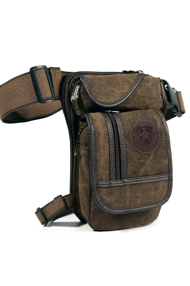Drop Leg Bag Outdoor Fanny Pack Unisex Tactical Hip Motorcycle Bike Shoulder Cycling Casual Waist