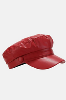 Vintage Faux Octagonal Hat for Women Newsboy Cap for Men Artist Military Hat Autumn Winter