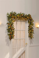 Christmas Decoration Christmas Garland Red Berrys Branches Stylish DIY Wreath Party Decoration