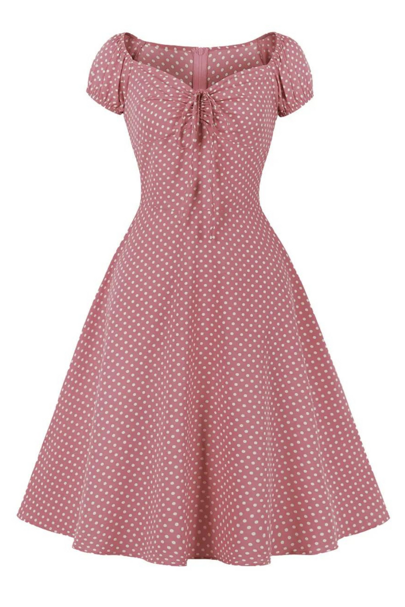 Midi Dress for Women Ladies Dresses Retro Vintage Summer