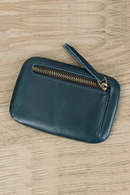 Genuine Leather Men Soft Leather Rfid Card Holder Clutch Wallets Slots Mini Slim Purse