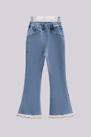 Jeans for Girls Trousers Denim Pants Spring Autumn Teenagers