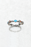 Ring Paradisiacal Turquoise 925 Sterling Silver For Women Summer Bohemia Gift