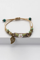 Handmade Ceramic Beads Charm Gift Women's Bracelet Jewelry