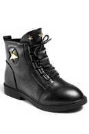 Children Boots Autumn Girls Martin Boots Anti-slip Snow Boots Zipper Princess Winter Shoes