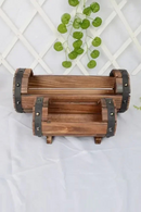 Flower Pots Transplanting Gardening Planting Plant for Home Garden Plants Nursery Cup Transplant Flower Wooden Plant Pots