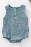 Summer Infant Baby Boys Girls Romper Sleeveless Rompers Baby Clothing