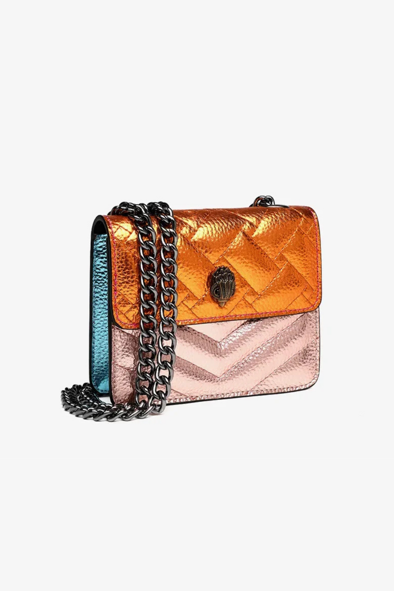Women's Bag Chain Shoulder Crossbody Bag with Eagle Head Detail and Premium Small Square Bag