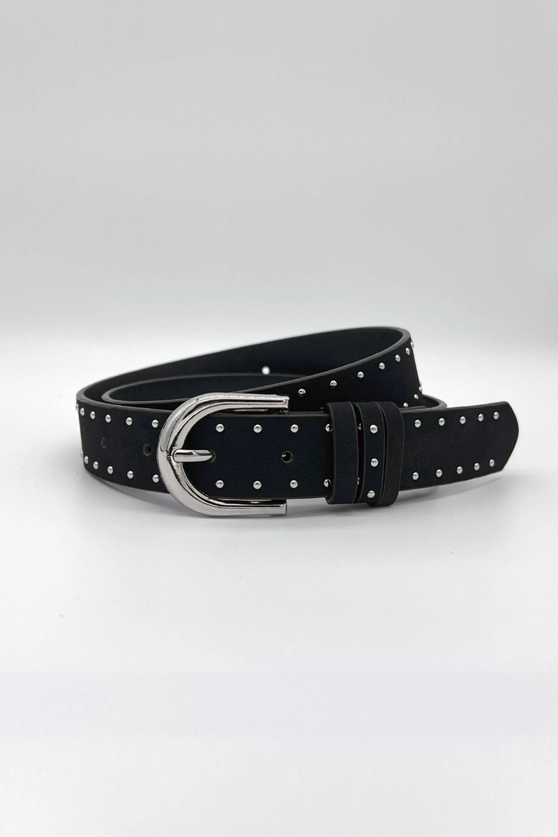 Ladies rivet belt simple needle buckle belt personalized trendy retro decorative pants belt