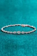Tennis Bracelets for Women Round Lab Diamond GRA 925 Sterling Silver 18k Dainty Bracelet Gift Jewelry