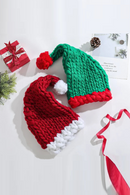 Children Hats Woolen Christmas Hats for Kids Adult Baby Family Matching Outfits Knitted