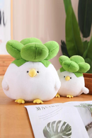 Kawaii Chicken Cabbage Plushies Stuffed White Bird Vegetable Plush Toys For Kids Lovely Girls Birthday Gifts Soft Animal Toy