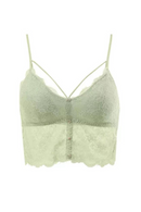 Lace Bra Women Comic Chest Light Thin Wire Free Simple Underwear Spring