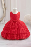 Baby Girl Children's Dress Dress One Year Old Birthday Dress Lace Cute Princess Christmas Gift Toddler Clothing