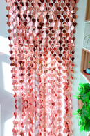 Curtain Love Door Curtain Birthday Party Valentine Day Wedding Engagement Heart Rain Silk Decor