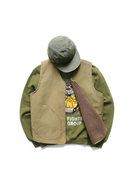 Retro Thick Fleece Vest Sherpa Jacket Men Vest American