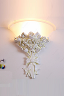 Flower Wall Lamp Gold Mirror Light Wall Sconce Bedside Decor Nordic Modern Led Lighting Fixtures Luminaire