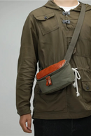 Genuine Leather Shoulder Bag For Men Small Messenger Crossbody Bag Male