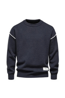 Autumn Winter Pullover Simple Sweater Loose Warm Casual Base Knitted