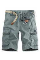 Men Cargo Shorts Multi Pocket Pants Summer Male Cotton Casual Tool Shorts Man Military Cargo Pants