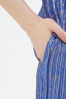 Pleated Skirt Suits Women Summer Casual Round Neck Short Sleeved T-Shirt Midi Straight Skirt