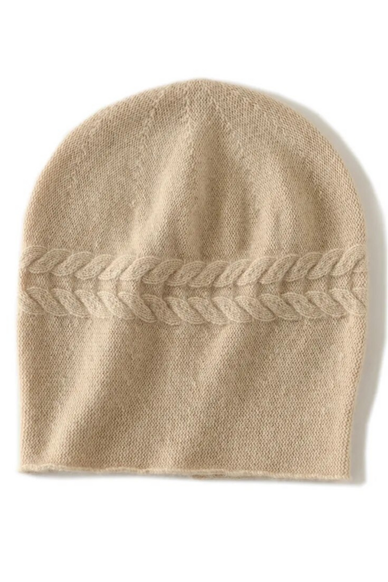 Winter Women's Cashmere Hats Causal Outdoor Warm Beanies Hat Female Solid Knitted Skullies Cap